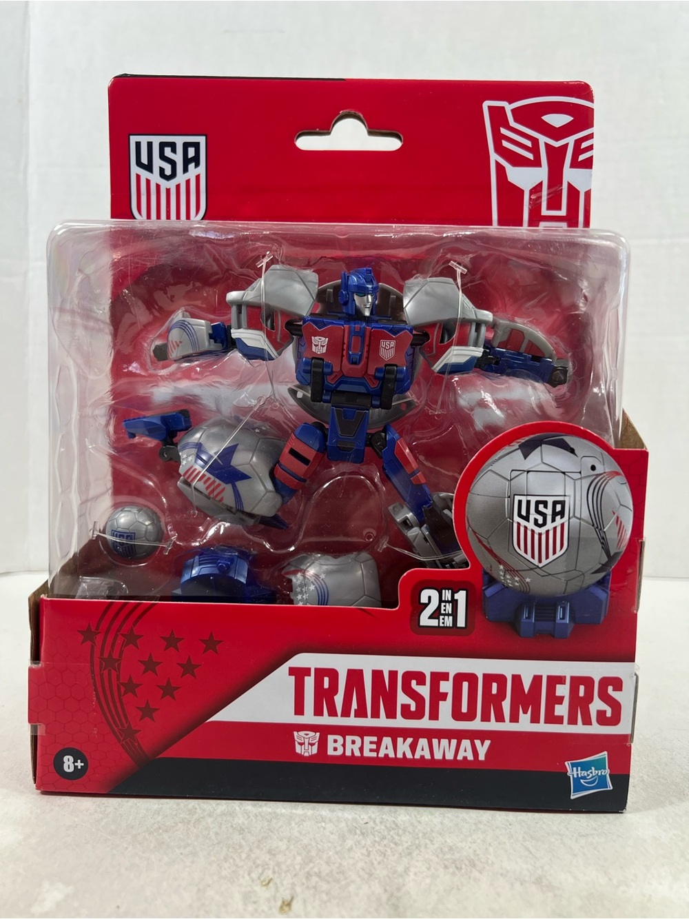 Transformers Hasbro USA Soccer 2 In 1 Breakaway!